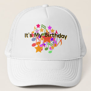 It's My Birthday Music Stars Trucker Hat