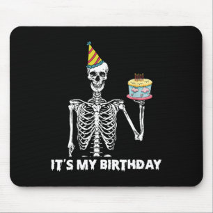 It's My Birthday Party Happy Halloween Birthday Mouse Pad