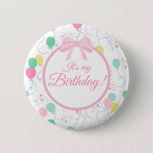 It's My Birthday Pin Birthday Party Wearable Pin