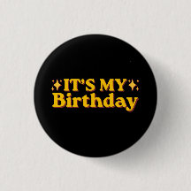 It's My Birthday Retro