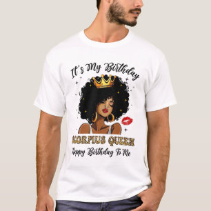 It's My Birthday Scorpio Queen African American Wo T-Shirt