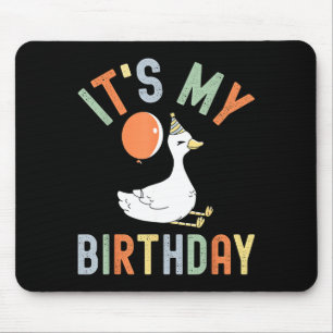 Its My Birthday Silly Family Women Men Kids Funny Mouse Pad