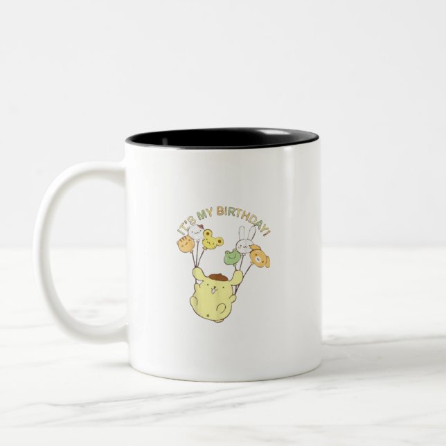 Its My Birthday T-Shirt Two-Tone Coffee Mug (Left)