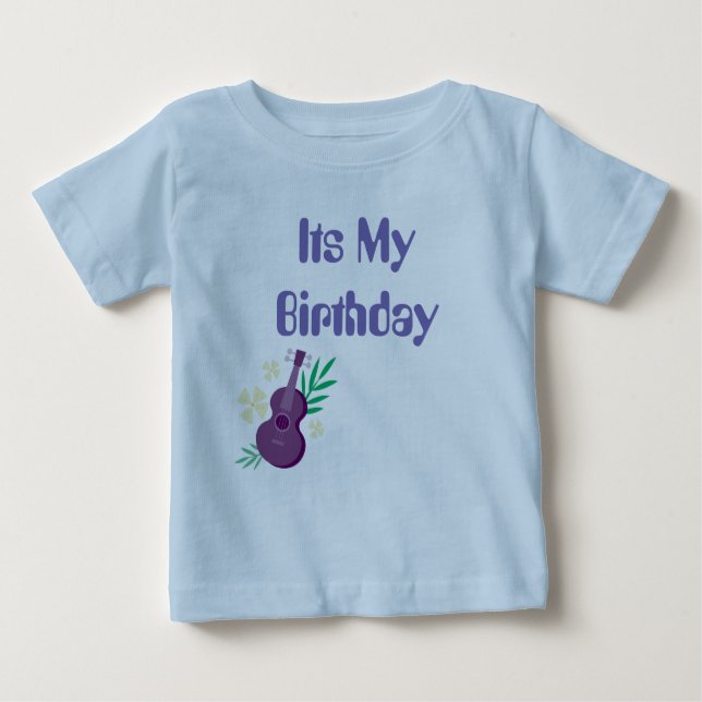 Its My Birthday t-Shirt with front and back Text (Front)