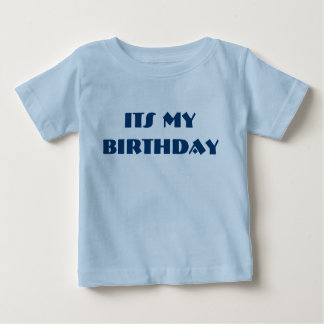 Its My Birthday t-Shirt with front and back Text
