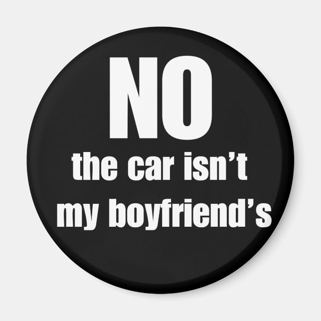 Its MY car Car Magnet (Front)