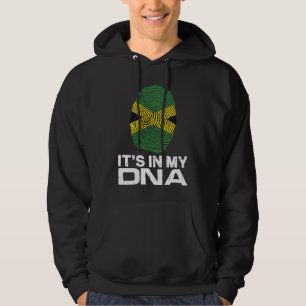 IT'S MY DNA IN flag national pride fingerprint Jam Hoodie