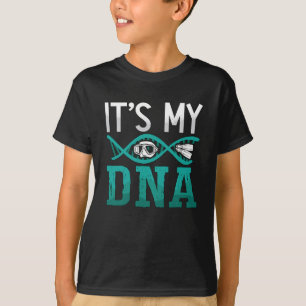 It's My DNA Spearfishing Freediving Dive Freediver T-Shirt