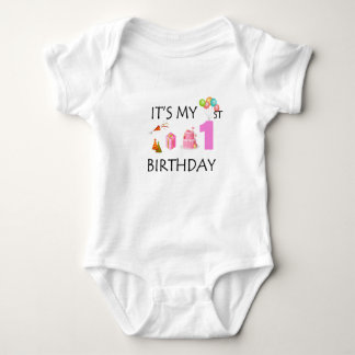 It's my first birthday baby bodysuit