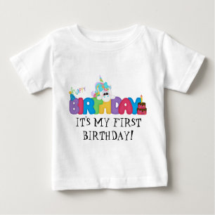 It's My First Birthday baby t-shirt