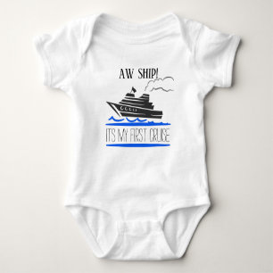 It's my First Cruise Baby Infant Bodysuit