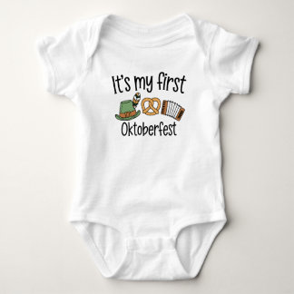 It's My First Oktoberfest Baby Bodysuit