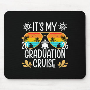 It's My Graduation Cruise 2026 Graduate Cruising V Mouse Pad