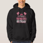 It's My Granddaughter's Birthday Celebration Hoodie<br><div class="desc">It's My Granddaughter's Birthday Celebration</div>