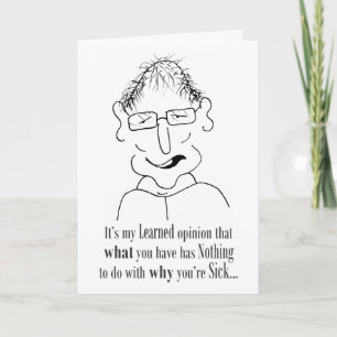 It's My Learned Opinion - Card