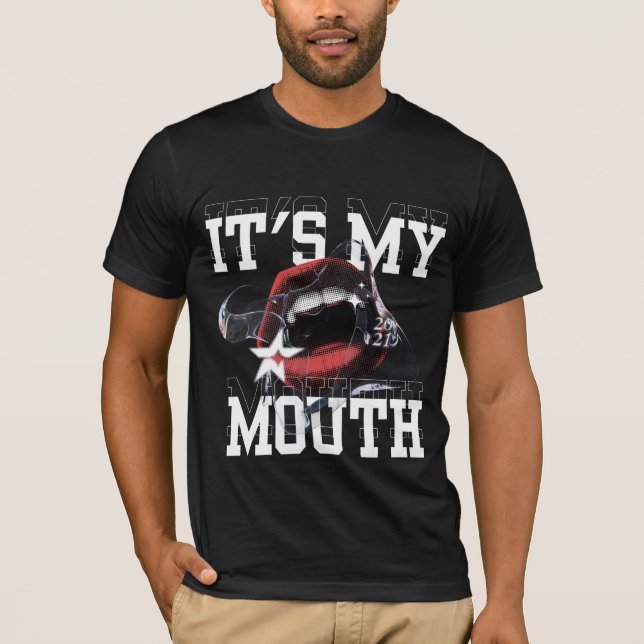 It's My Mouth Bold Graphic Tee (Front)