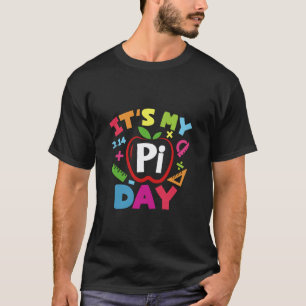 It's My Pi Day Math Teacher Pi Symbol Math Lover K T-Shirt