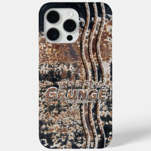 It's My Style GRUNGE Rusty Letters iPhone 15 Pro Max Case