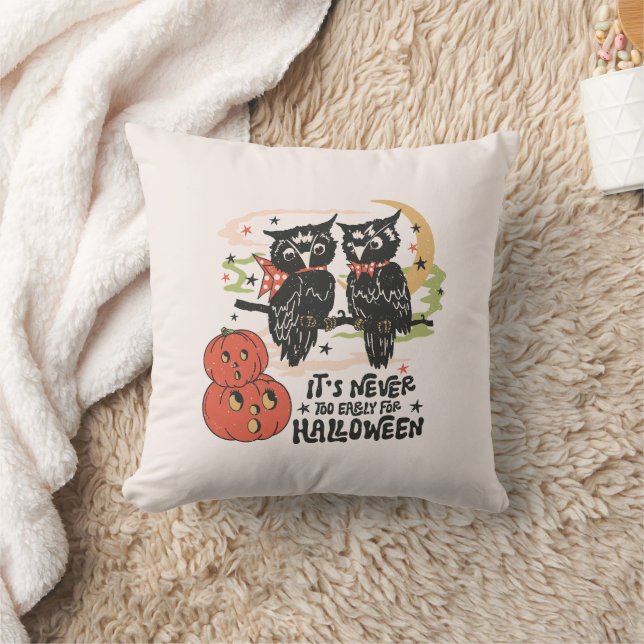 It's Never Too Early For Halloween Cushion (Blanket)