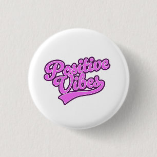 It's never too late 3 cm round badge