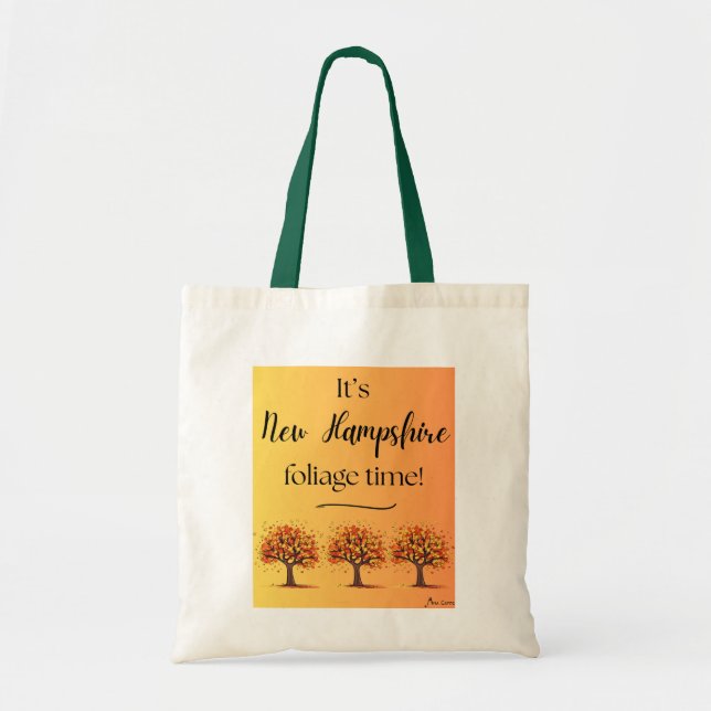 IT's New Hampshire foliage time Tote Bag (Front)