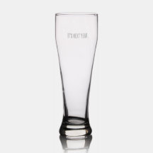 It's Next Year - Large Pilsner Glass