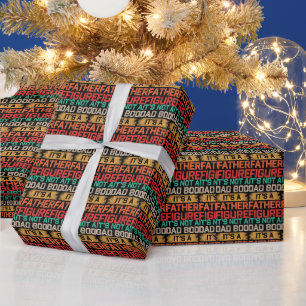 It's Not A Dad Bod It's A Father Figure Funny Wrapping Paper