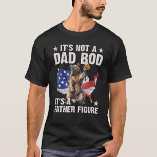 It's Not A Dad Bod It's A Father Figure Men Vinta T-Shirt