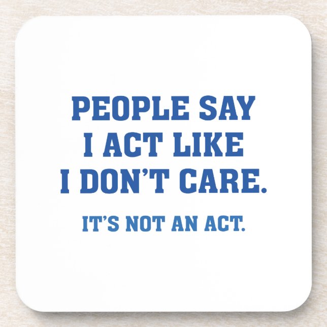 It's Not An Act Coaster (Front)