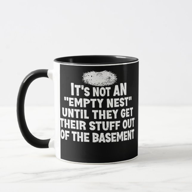 It's Not an Empty Nest Funny Empter Nester Parent Mug (Left)