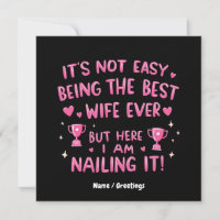It's Not Easy Being the Best Wife Ever, Here I'm