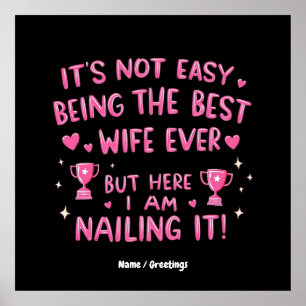 It's Not Easy Being the Best Wife Ever, Here I'm Poster