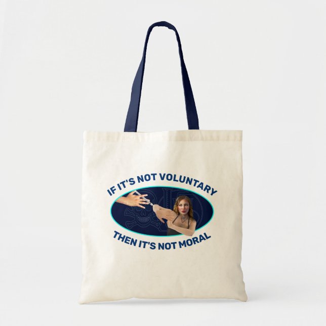 It's not moral tote bag (Front)