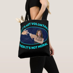 It's not moral Tote Bag