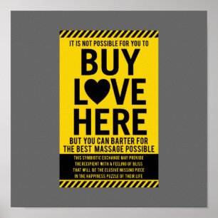 It's Not Possible For You To BUY LOVE Here Poster