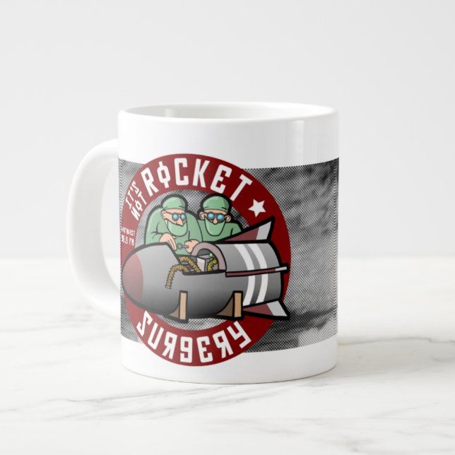 It's Not Rocket Surgery - Jumbo Mug (Front Left)