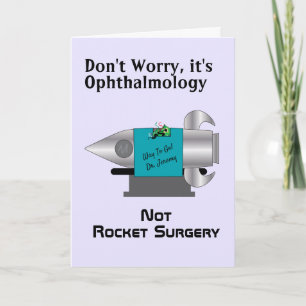 It's Not Rocket Surgery Personalised Card