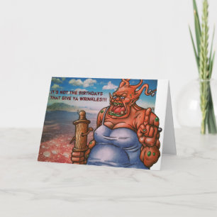 IT'S NOT THE BIRTHDAYS... CARD