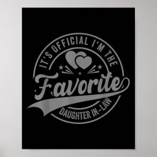 Its Official Im The Favourite Daughter-in-law Funn Poster