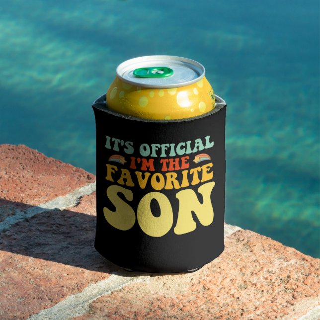 It's Official I'm The Favourite Son Groovy Can Cooler (In Situ Pool)