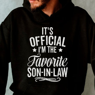 It's Official I'm The Favourite Son-in-law Hoodie