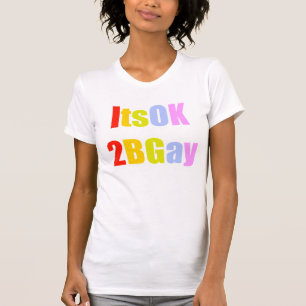 It's OK 2 B Gay TankTop T-Shirt