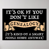 It's OK If You Don't Like Genealogy