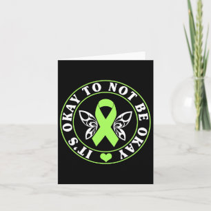 It's Ok Not To Be Okay Mental Health Awareness 1 Card