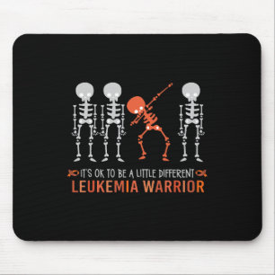 It's Ok To Be A Little Different Leukaemia Warrior Mouse Pad