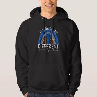It's Ok To Be Different Aicardi Goutieres Syndrome Hoodie