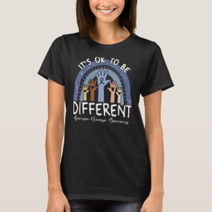 It's Ok To Be Different Anorexia Nervosa Awareness T-Shirt