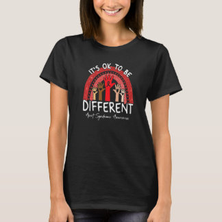 It's Ok To Be Different Apert Syndrome Awareness R T-Shirt
