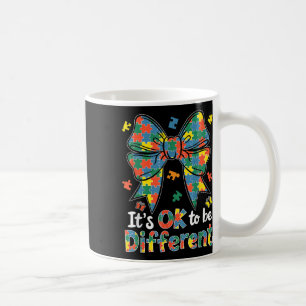 It's Ok To Be Different Autism Book Shirt  Coffee Mug