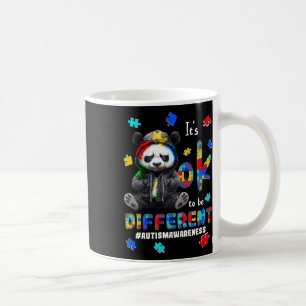 It's Ok To Be Different Autism Panda  Coffee Mug